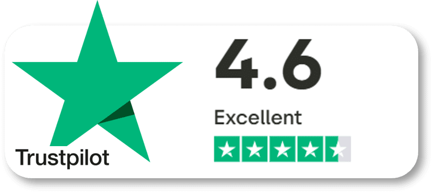 4Marketing's TrustPilot score: 4.6 stars across 25 reviews.